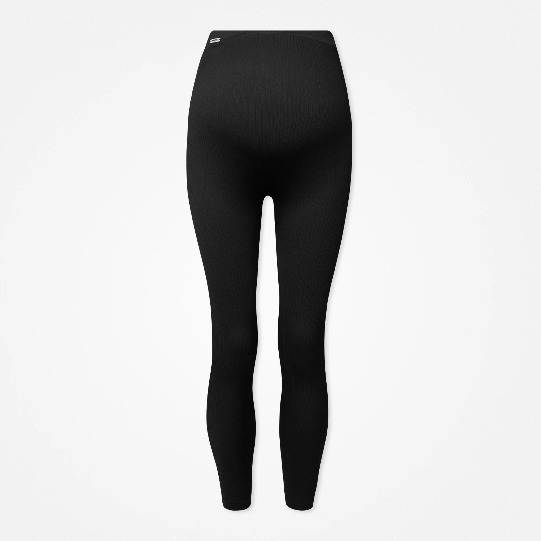 Leggings premaman senza cuciture - Pantaloni - Nero