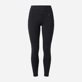 Premium High Waist Leggings mit Taschen - Hosen - Schwarz