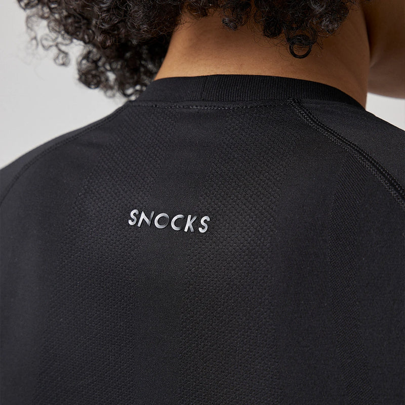 Sportshirt langarm Damen - Oberteile - SNOCKS Logo