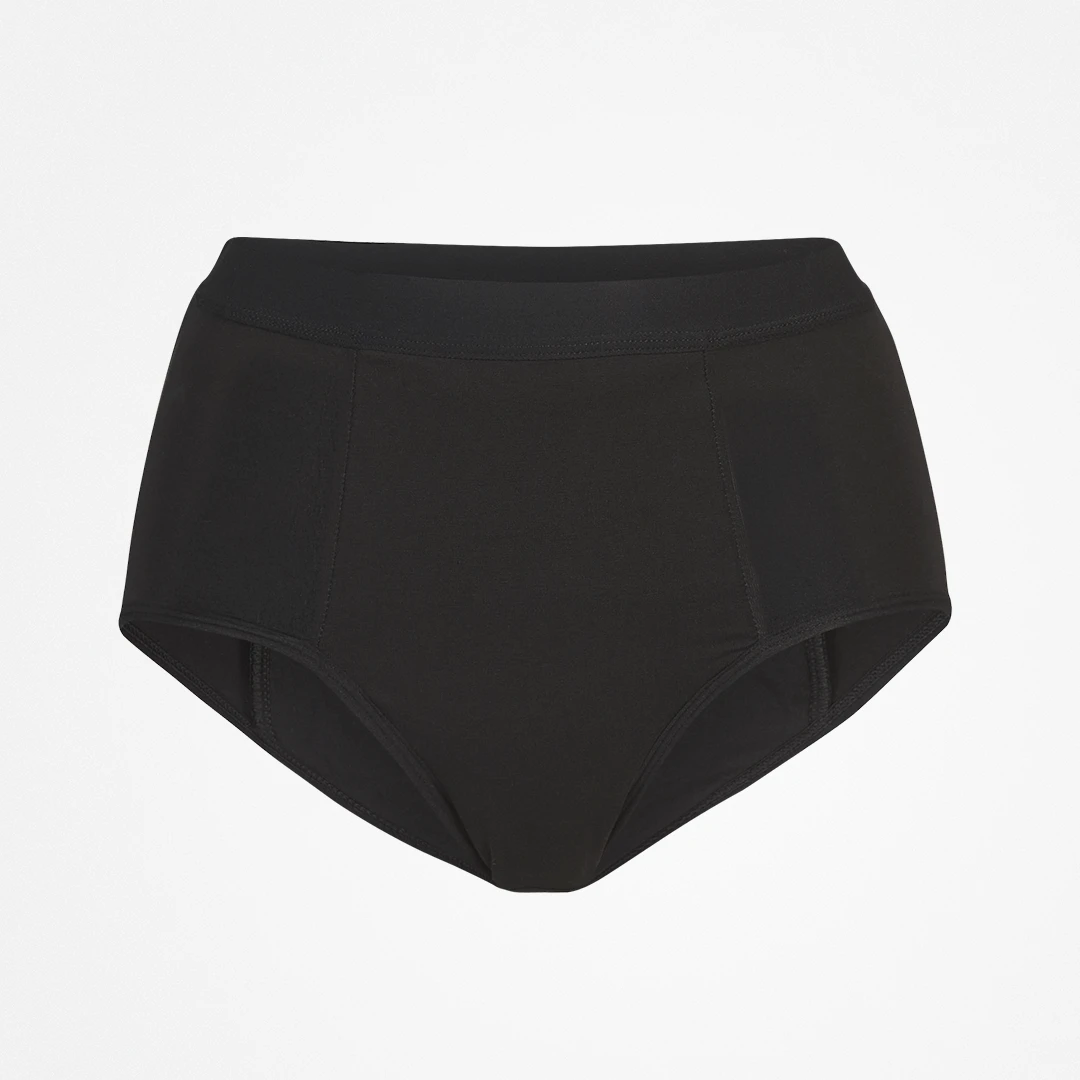 SNOCKS x femtis Period Panty - SOFI Highwaist - Schwarz