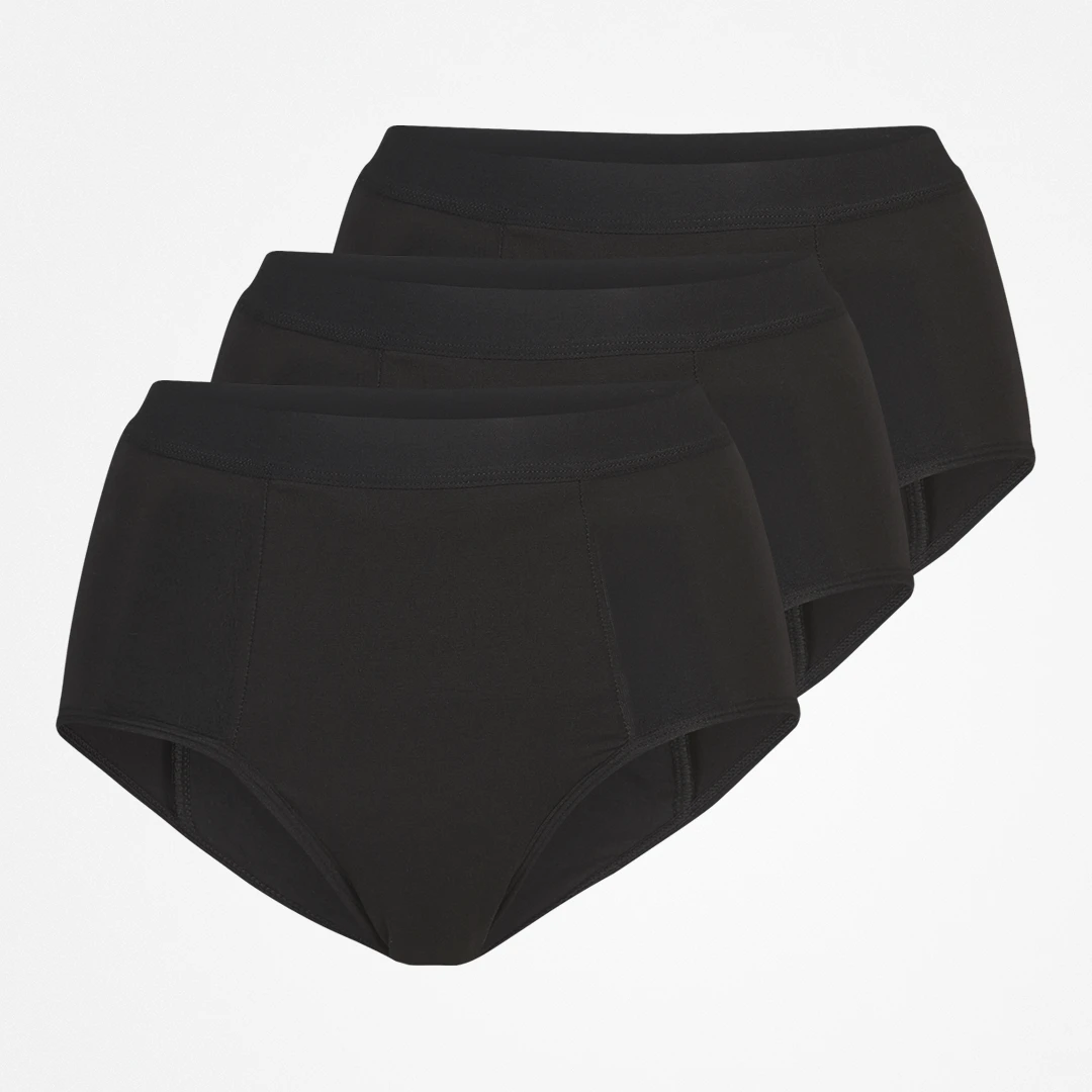 {"alt": "SNOCKS x femtis Period Panty - SOFI Highwaist - Schwarz", "quantity":"3"}