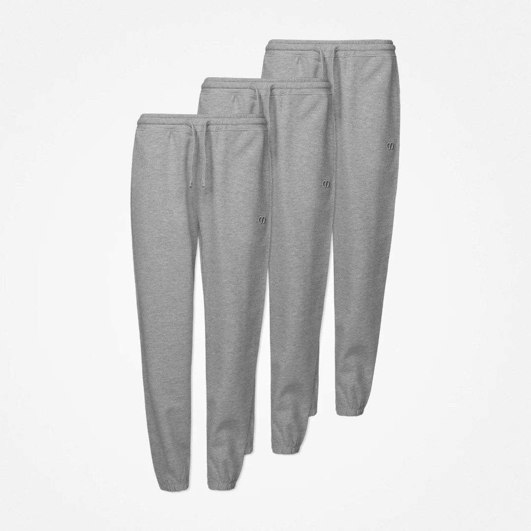 {"alt": "Sweatpants Loose Fit Herren - Hosen - Hellgrau", "quantity":"3"}