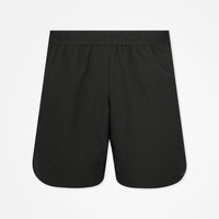 Pantalon de sport court avec logo pour hommes - Pantalons - Noir