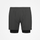 Pantaloncini 2 in 1 uomo - Pantaloni - Grigio scuro