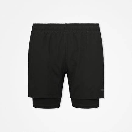 Shorts 2 en 1 Homme - Pantalons - Noir