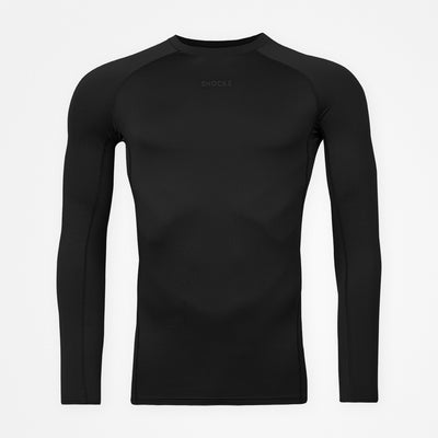 Functioneel overhemd lange mouwen Heren - Tops - Zwart
