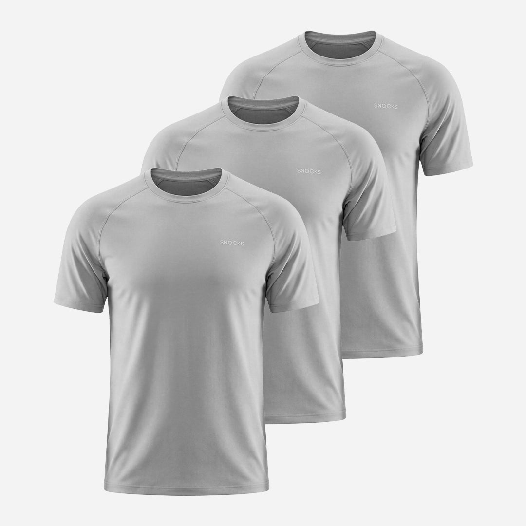 {"alt": "Trainingsshirt Raglan Herren - Oberteile - Silber Grau", "quantity":"3"}