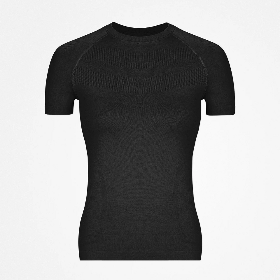 T-shirt de sport Seamless femme - Hauts - Noir