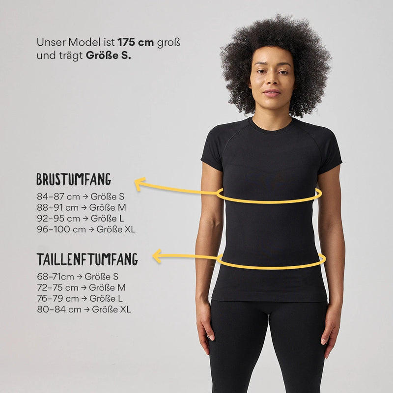 Sport Shirt Seamless Damen - Oberteile - Passform