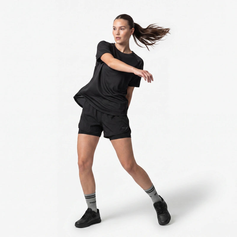 Sport Shirt Mesh Damen - Oberteile - 
