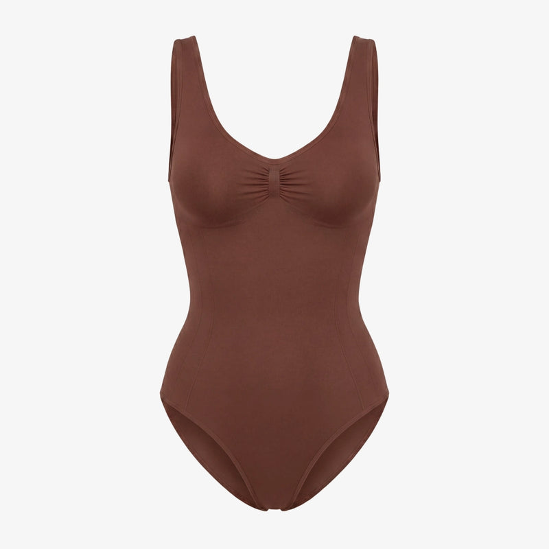 {"alt": "Shaping Body mit breiten Trägern - Oberteile - Braun", "quantity":"1"}
