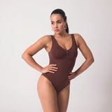 Shaping Body met brede bandjes | Braun
