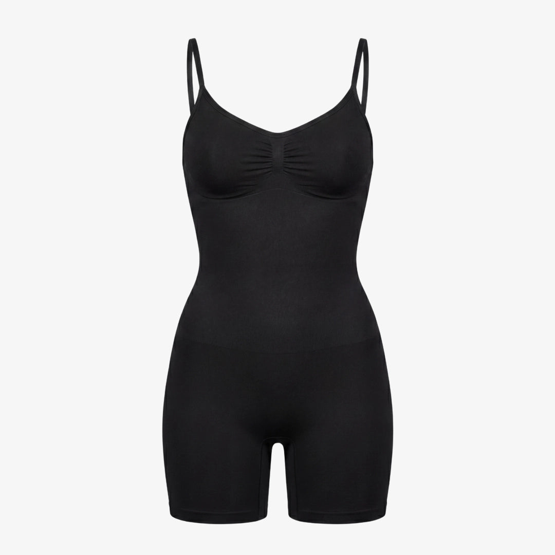 Shaping Bodysuit Shorts - Oberteile - Schwarz