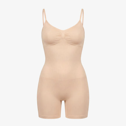 Shaping Bodysuit Shorts - Oberteile - Beige