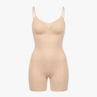 Shaping Bodysuit Shorts - Oberteile - Beige
