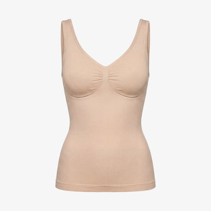 Shaping Tank Top - Oberteile - Beige