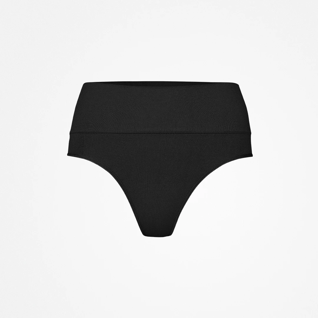 String Tanga - Culottes - Noir