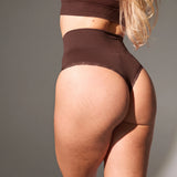 Shaping High Waist String mit Spitze - Unterhosen - Sanft geformt