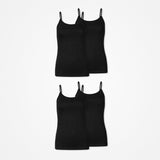 {"alt": "Damen Spaghetti Tops - Oberteile - Schwarz", "quantity":"2"}