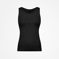 Tank Top Seamless Women - Topy - Czarny