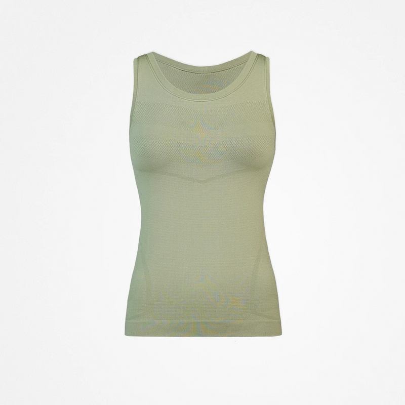 Tank Top Seamless Damen - Oberteile - Hellgrün