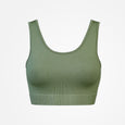 Reggiseno sportivo senza cuciture - Top - Verde chiaro