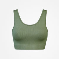 Reggiseno sportivo senza cuciture - Top - Verde chiaro