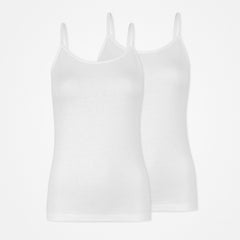 {"alt": "Tops spaghetti pour femmes - Hauts - Blanc", "quantity":"1"}