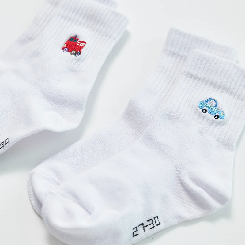 Kinder Tennissocken - Socken - Stickerei