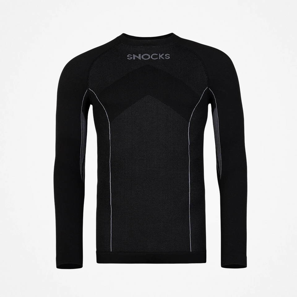 Maglietta termica da uomo - Abbigliamento - Nero