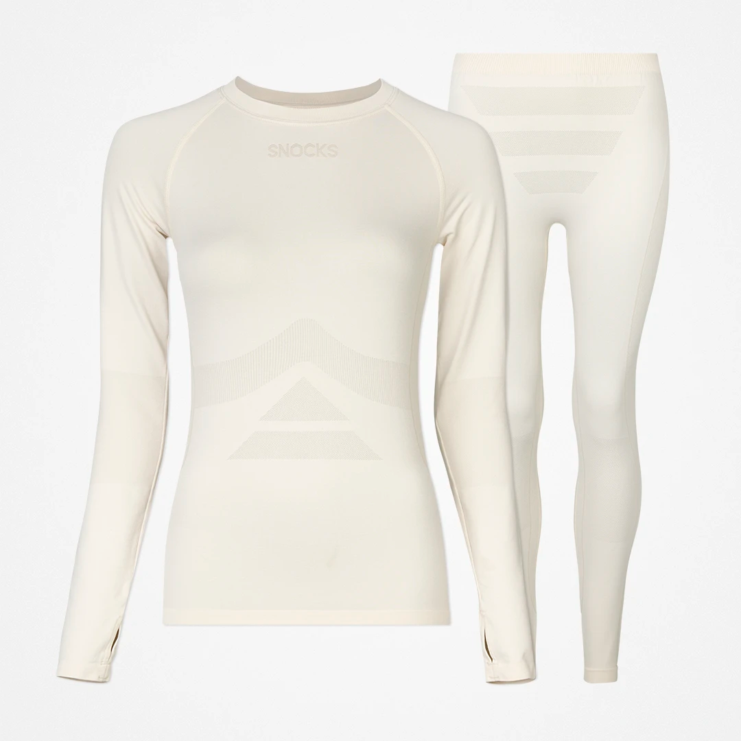 Sous-vêtements thermiques femme - Habillement - Crème