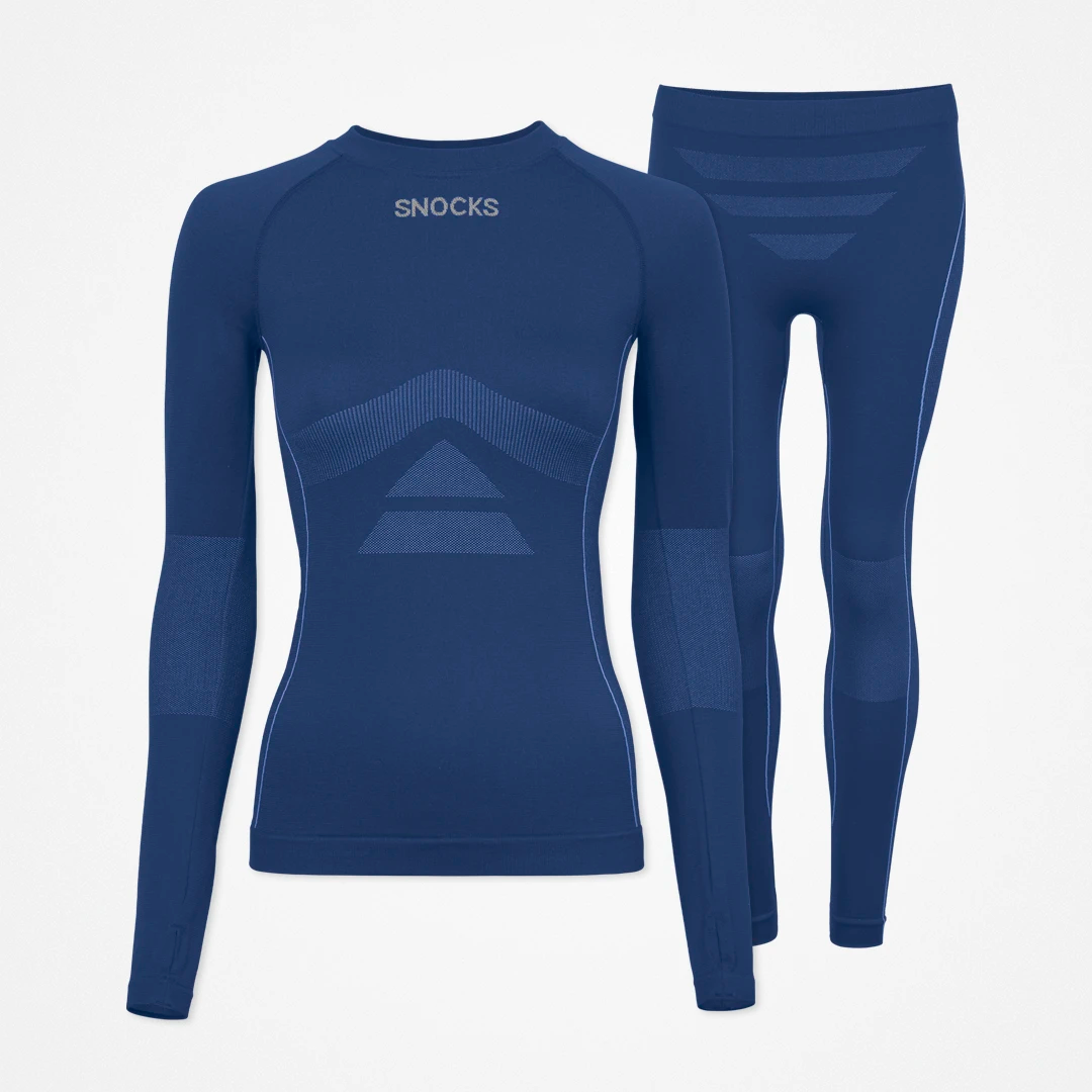 Sous-vêtements thermiques femmes - Habillement - Bleu foncé