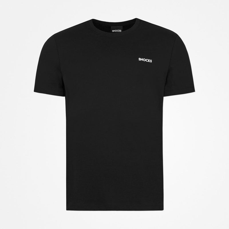 Basic T-Shirt Heren - Tops - Zwart