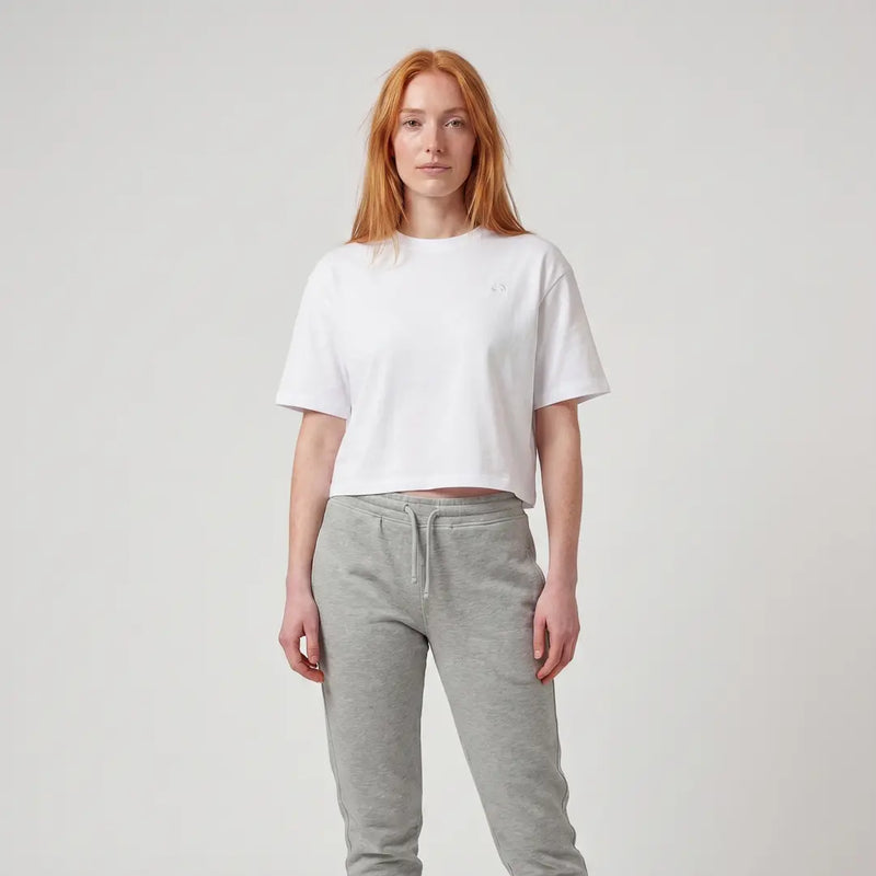 T-shirt court femme | Blanc