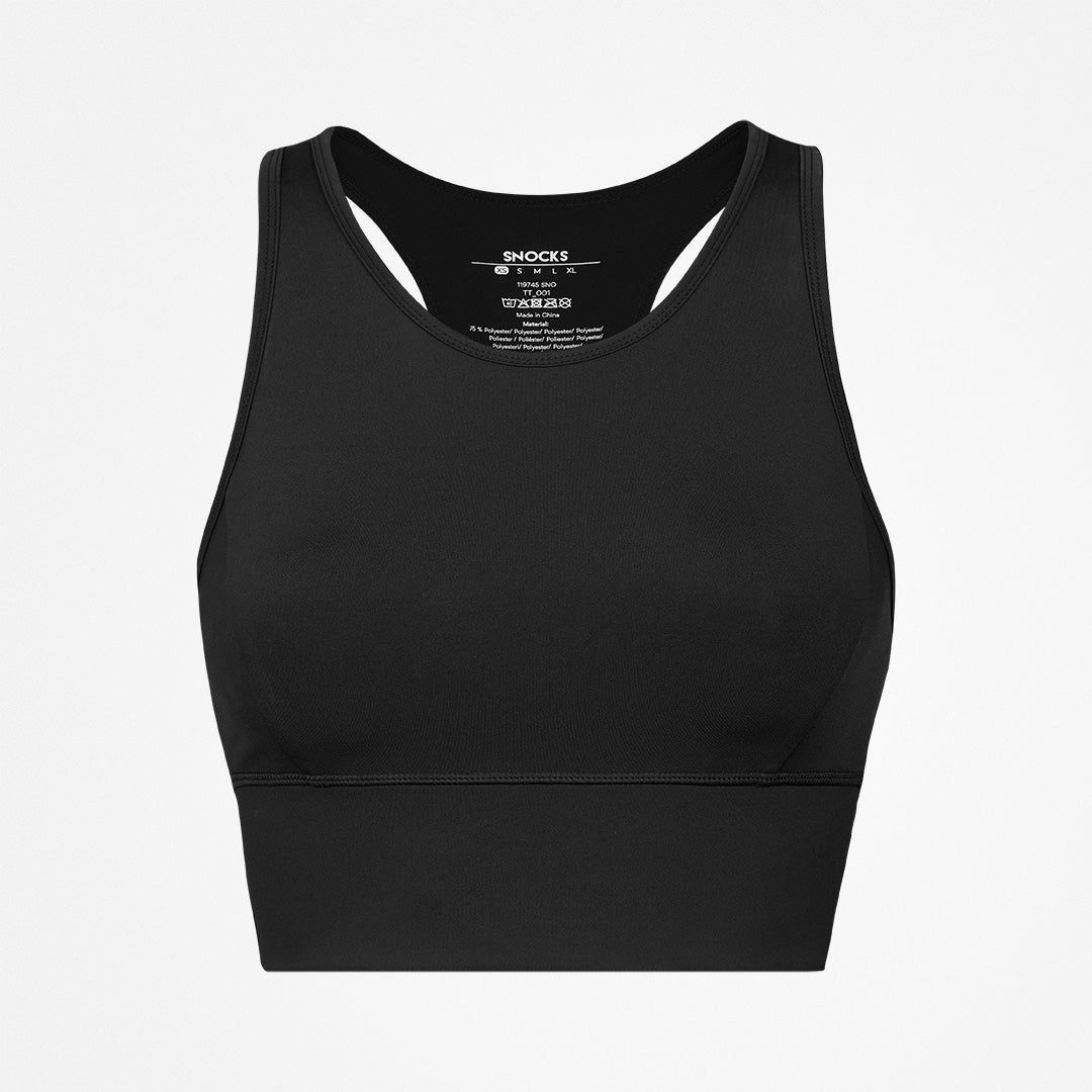 Sport Tank Top Damen - Oberteile - Schwarz 
