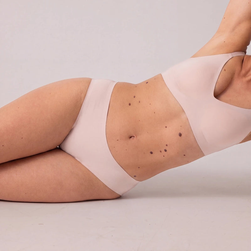 Microfiber Seamless Tanga | Beige
