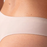 Microfiber Seamless Tanga | Beige