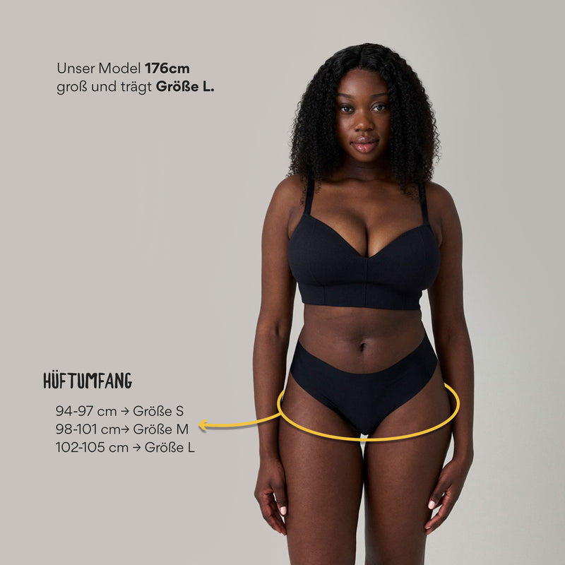 Tangas aus Mikrofaser - Unterhosen - Passform