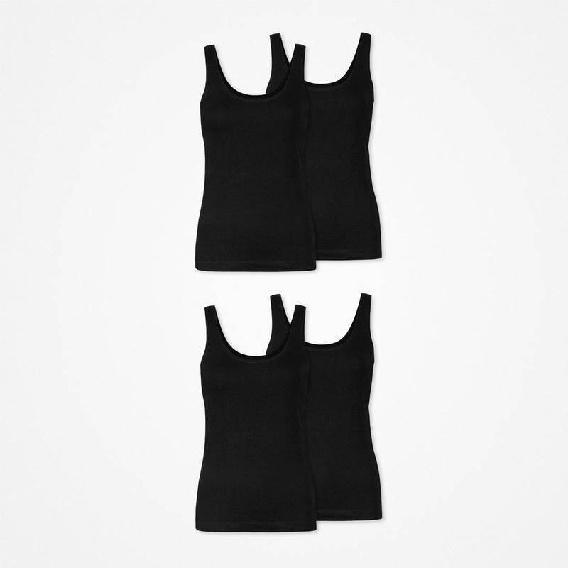 {"alt": "Damen Tank Tops - Oberteile - Schwarz", "quantity":"2"}