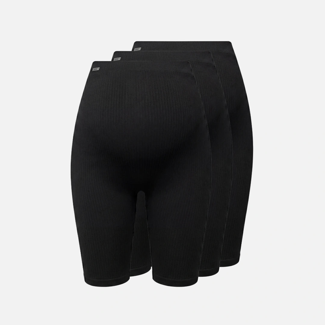 {"alt": "Umstandsshorts Seamless - Hosen - Schwarz", "quantity":"3"}
