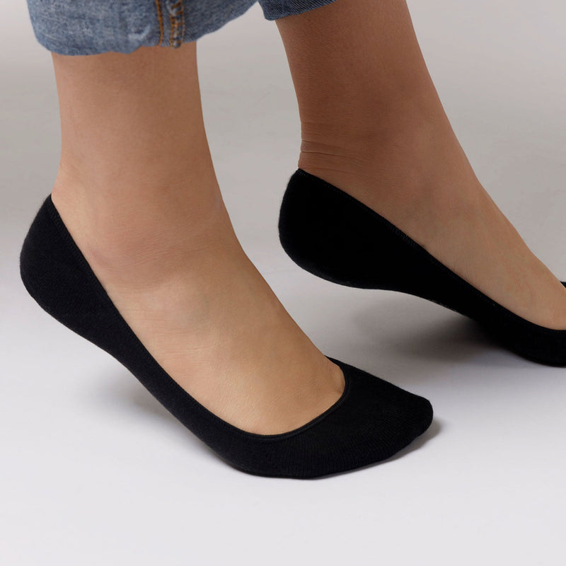 Low Cut Füßlinge - Socken - Verstärkter Zehenbereich