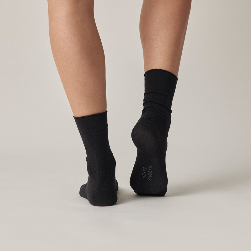 Klassische Damen Socken - Socken - Wadenhoher Schaft