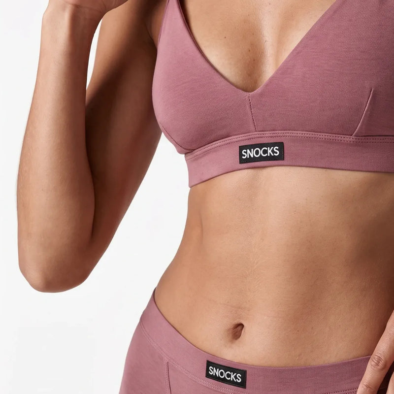 Retro Soft BH - Oberteile - Elastischer Gummibund
