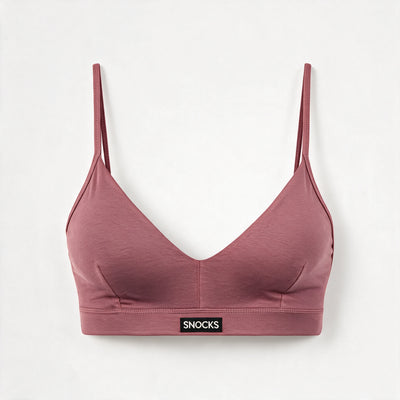 Retro Soft-BH - Oberteile - Mauve