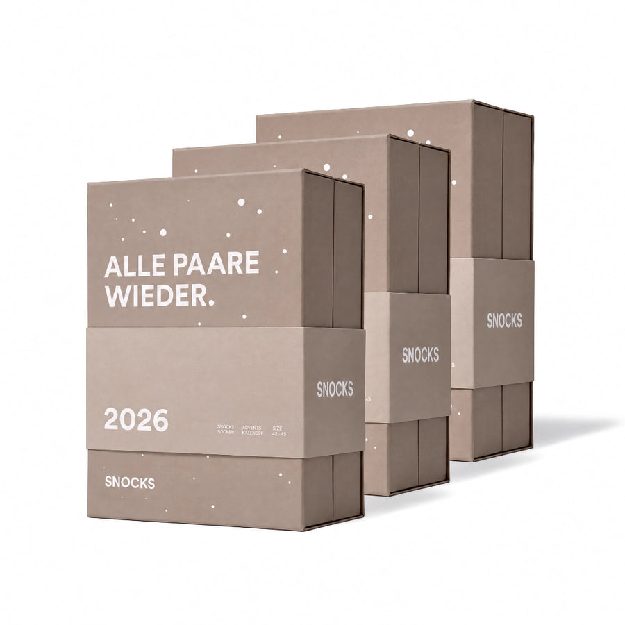 {"alt": "Socken Adventskalender 2026 - Adventskalender - X-Mas", "quantity":"3"}