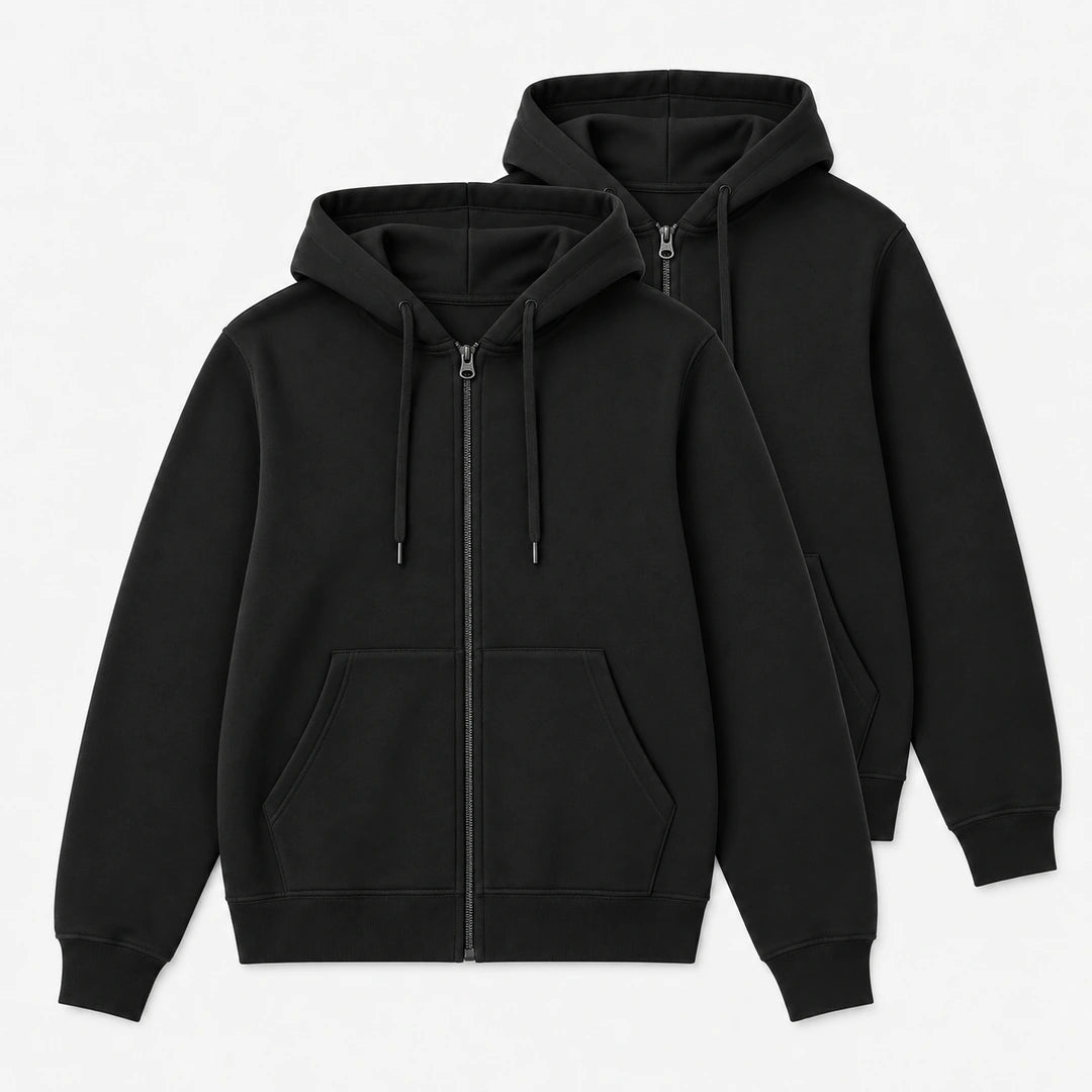 {"alt": "Sweatjacke Herren - Oberteile - Schwarz", "quantity":"2"}