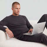 Schlafanzug Set Herren lang - Kleidung - 