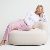 Schlafanzug Set Gestreift Damen lang - Kleidung - Weite Hose