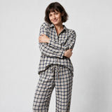 Flanell Schlafanzug Set Damen - Kleidung - Gemütlich ab Minute eins