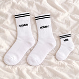 Familiensocken „Mommy, Mommy, Mini“ - Socken - Starkes Team